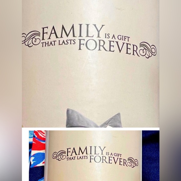 Designer wall decor adhesive quote lettering FAMILY IS A GIFT THAT LASTS FOREVER - Picture 3 of 4